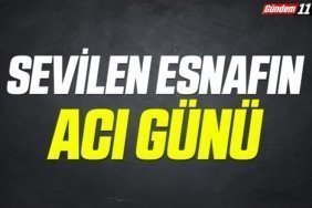 esnafın acı günü