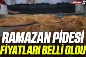 Ramazan Pidesi Fiyatları Belli Oldu