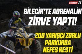 200 Yarışçı Zorlu Parkurda Nefes Kesti