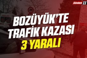 3 yaralı