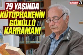 79 Yaşında Kütüphanenin Gönüllü Kahramanı