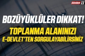 Bozüyüklüler Dİkkat
