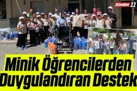 Minik Öğrencilerden Duygulandıran Destek