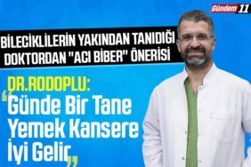 DR.RODOPLU GÜNDE BİR TANE YEMEK KANSERE İYİ GELİR