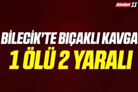 Bilecik'te bıçaklı kavga 1 Ölü 2 Yaralı