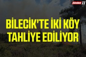 Bilecik'te iki Köy tahliye Ediliyor