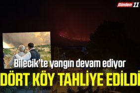 yangın devam ediyor