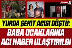 yurda şehit acısı düştü