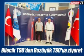 Başkan Ergün'den Bozüyük TSO'ya ziyaret
