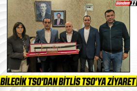 Bilecik TSO'dan Bitlis TSO'ya Ziyaret