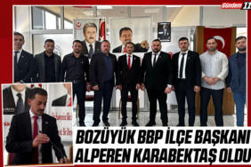 Bozüyük BBP İlçe Başkanı Alperen Karabektaş Oldu