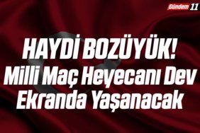 Milli Maç Heyecanı Dev Ekranda Yaşanacak