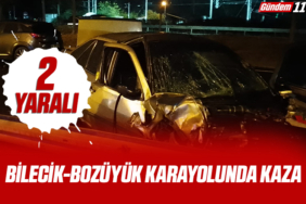 Bilecik-Bozüyük Karayolunda Kaza
