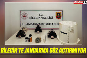 Bilecik'te Jandarma Göz Açtırmıyor