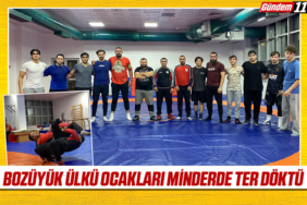 Bozüyük Ülkü Ocakları Minderde Ter Döktü