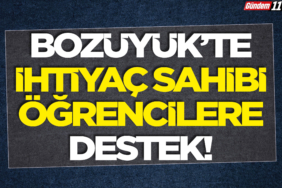 Bozüyük'te İhtiyaç Sahibi Öğrencilere Destek!