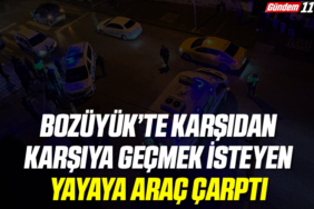 Bozüyük’te Karşıdan Karşıya Geçmek İsteyen Yayaya Araç Çarptı