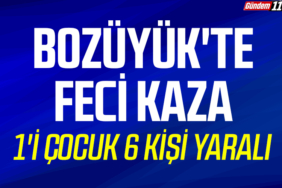 1'i çocuk 6 kişi yaralı