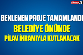 Pilav İkramıyla Kutlanacak