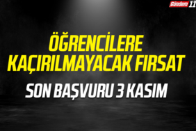 Son Başvuru 3 Kasım