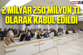 2 milyar 250 milyon TL Olarak Kabul Edildi