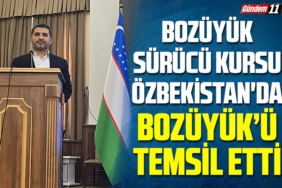 Bozüyük Sürücü Kursu, Özbekistan'da Bozüyük’ü Temsil Etti