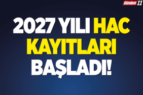 2027 yılı hac kayıtları başladı!
