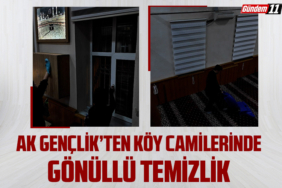 AK Gençlik’ten Köy Camilerinde Gönüllü Temizlik