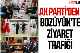 AK Parti'den Bozüyük’te Ziyaret Trafiği
