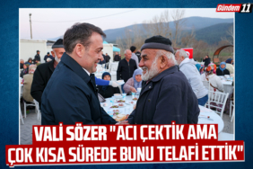 Acı çektik ama çok kısa sürede bunu telafi ettik