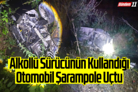 Alkollü Sürücünün Kullandığı Otomobil Şarampole Uçtu