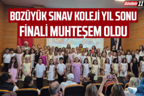 BOZÜYÜK SINAV KOLEJİ YIL SONU FİNALİ MUHTEŞEM OLDU