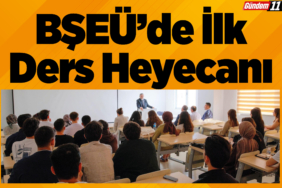BŞEÜ Diş Hekimliği Fakültesinde İlk Ders Heyecanı