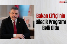 Bakan Çiftçi’nin Bilecik Programı Belli Oldu