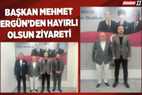 Başkan Mehmet Ergün’den Hayırlı Olsun Ziyareti