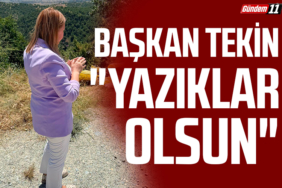 Başkan Tekin Yazıklar Olsun