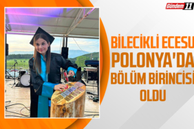 Biecikli Ecesu Polonya'da Bölüm Birincisi Olarak Mezun Oldu