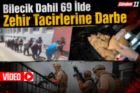 Bilecik Dahil 69 İlde Zehir Tacirlerine Darbe