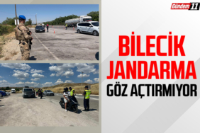 Bilecik Jandarma göz açtırmıyor