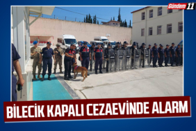 Bilecik Kapalı Cezaevinde Alarm
