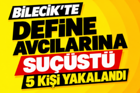 Bilecik’te Define Avcılarına Suçüstü (1)