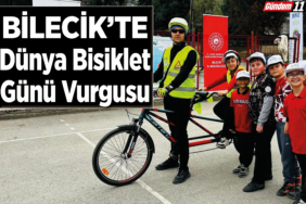 Bilecik’te Dünya Bisiklet Günü Vurgusu