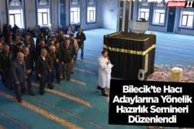 Bilecik’te Hacı Adaylarına Yönelik Hazırlık Semineri Düzenlendi