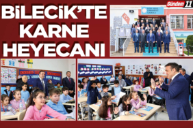 Bilecik'te Karne Heyecanı