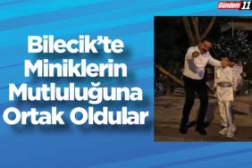 Bilecik’te Miniklerin Mutluluğuna Ortak Oldular