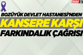 Bozüyük Devlet Hastanesinden Kansere Karşı Farkındalık Çağrısı