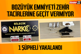 Bozüyük Emniyeti Zehir Tacirlerine Geçit vermiyor