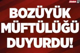 Bozüyük Müftülüğü Duyurdu!