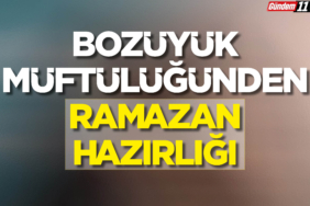 Bozüyük Müftülüğünden Ramazan Hazırlığı