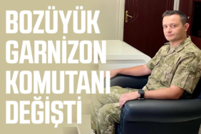 Bozüyük garnizon komutanı değişti